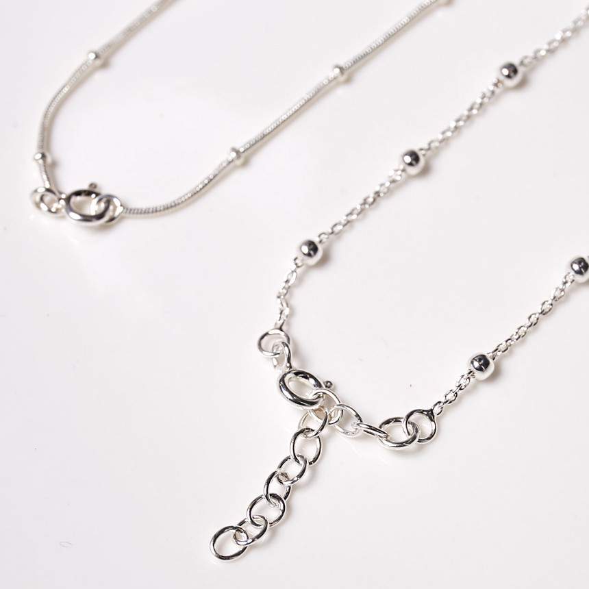 New is a silver bracelet of two kinds of women Sil