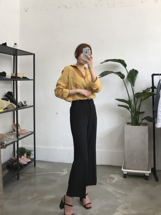 NEW FASHION LADY GIRL Blouse Pastel linen blouse