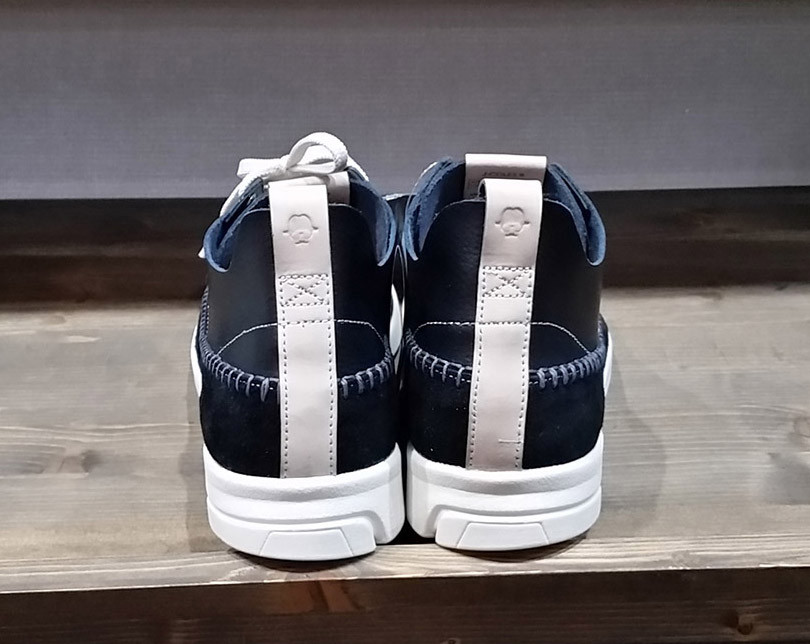 Men Height Shoes Knee-length sneakers matt black U