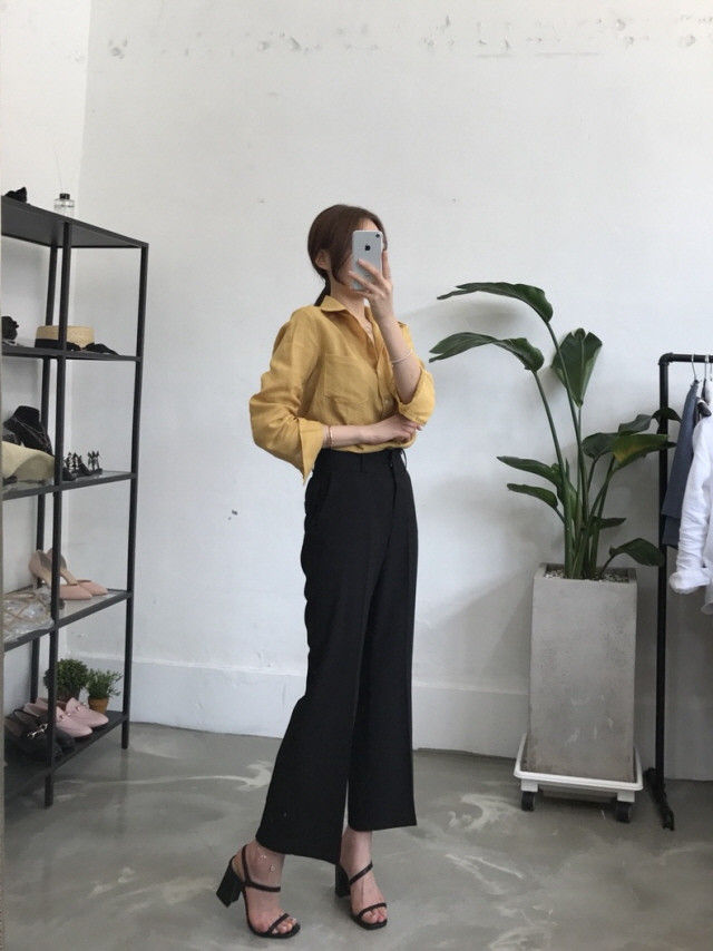 NEW FASHION LADY GIRL Blouse Pastel linen blouse