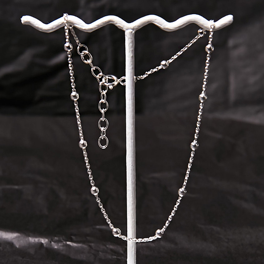 New is a silver bracelet of two kinds of women Sil