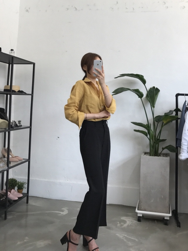 NEW FASHION LADY GIRL Blouse Pastel linen blouse