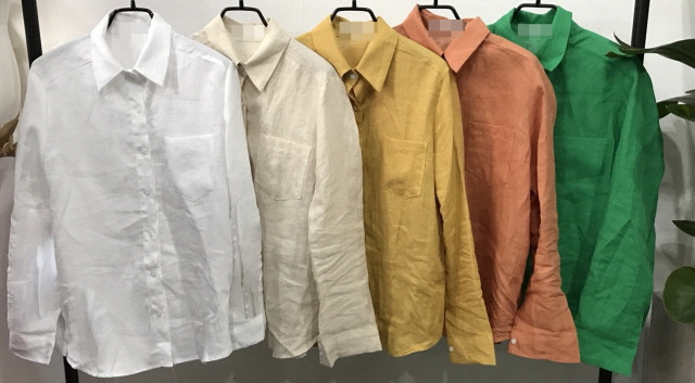 NEW FASHION LADY GIRL Blouse Pastel linen blouse