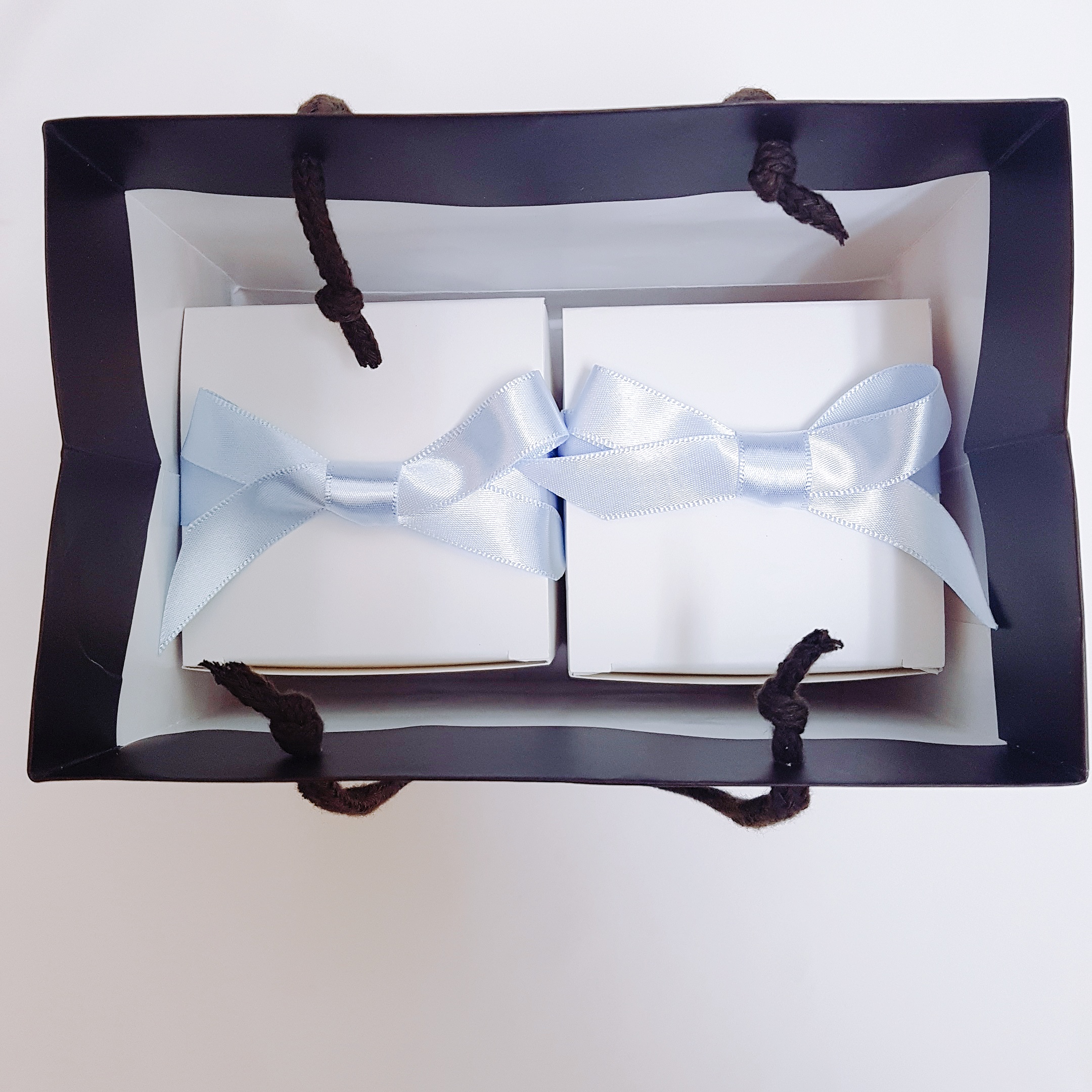 Two-tone soya candle 7oz, 9oz transparent containe