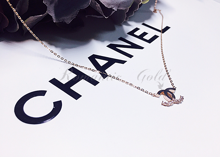 Romantic Gold 14k, 18k Shine Necklace Quickly sist