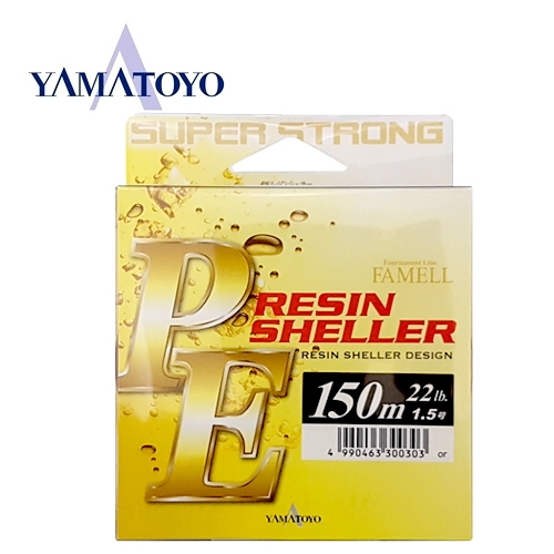 [야마토요]   PE 라신 쉘러 PE라인 / PE RASIN SHELLER ORANGE /  150M  / 바다지깅 / 라이트지깅 / 아웃도어피싱 - 상품 이미지