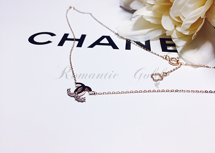 Romantic Gold 14k, 18k Shine Necklace Quickly sist
