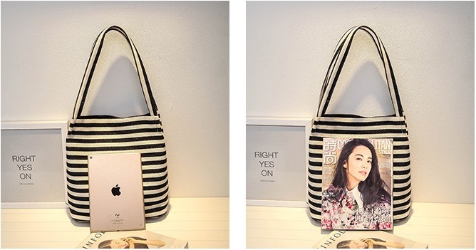 TOTE ECO SHOPPING TRAVEL Strap Canvas Eco Bag