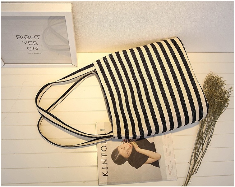 TOTE ECO SHOPPING TRAVEL Strap Canvas Eco Bag