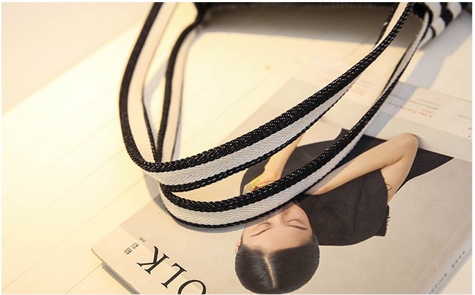 TOTE ECO SHOPPING TRAVEL Strap Canvas Eco Bag