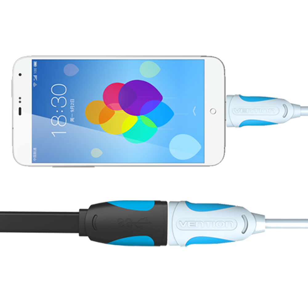 벤션 칼국수형 USB 3.0 A M to F 연장케이블 VAS-A13 3m, 1개 - 상세 이미지 2