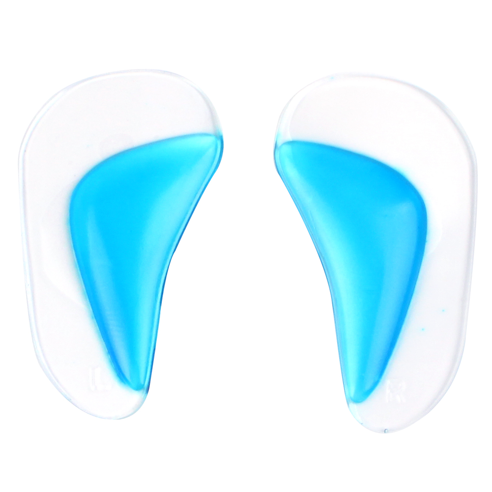 풋인솔 하이힐 아치 보호 패드 실리콘 스웨이드 남녀공용 - 상세 이미지 3
