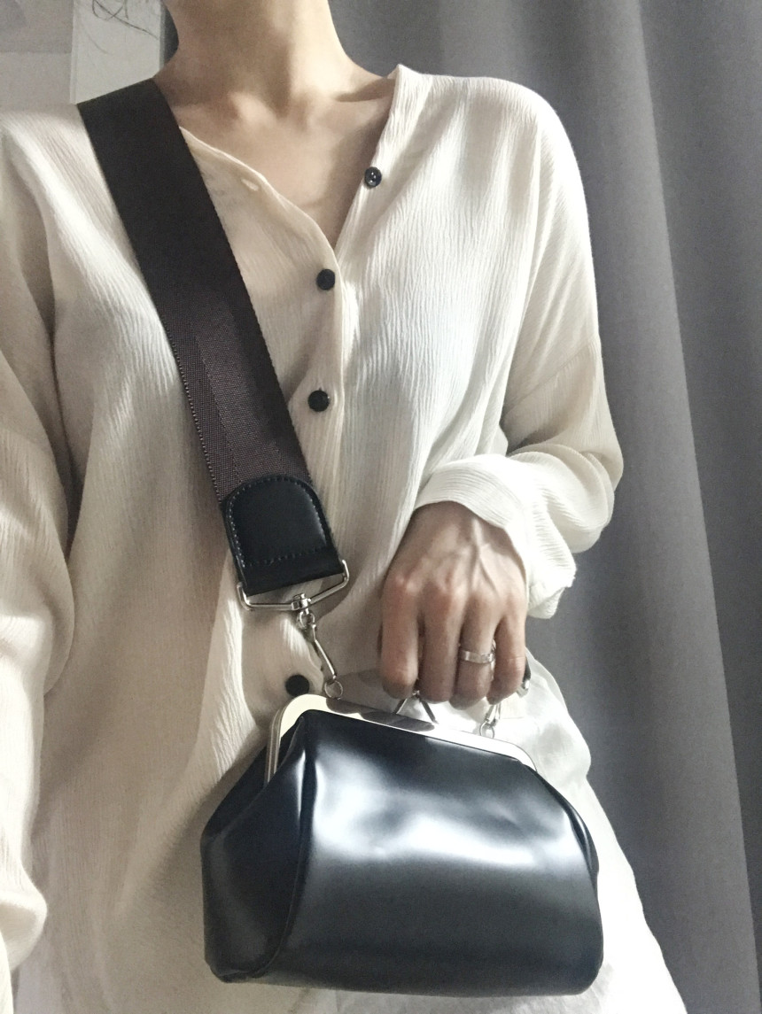 New Mini Clip Clutch Cross Bag Kim Na Young Combin