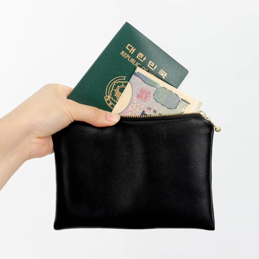 New Plain D Real Black Pouch Collection Lipstick C