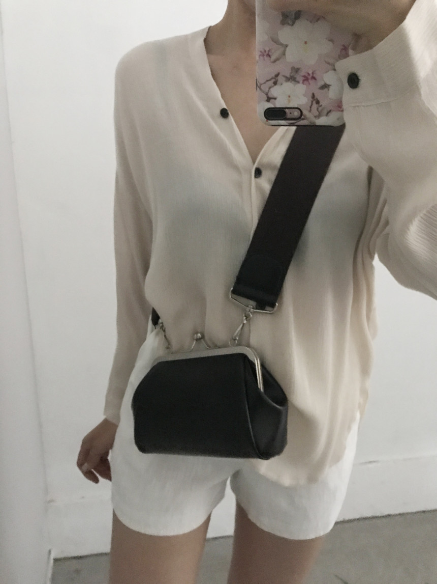 New Mini Clip Clutch Cross Bag Kim Na Young Combin