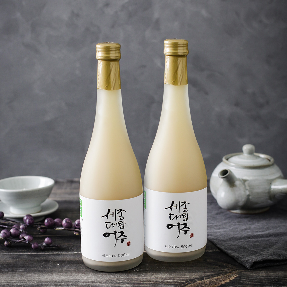 [대통령상 수상] 장희도가 세종대왕어주 전통주 탁주 500ml X 2병