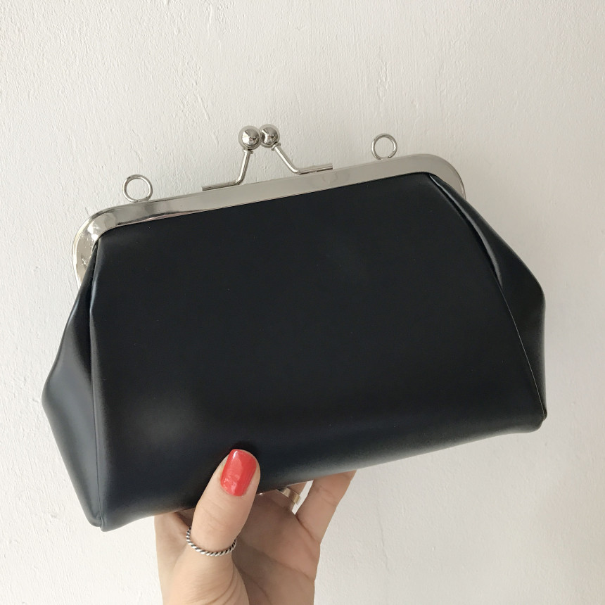 New Mini Clip Clutch Cross Bag Kim Na Young Combin