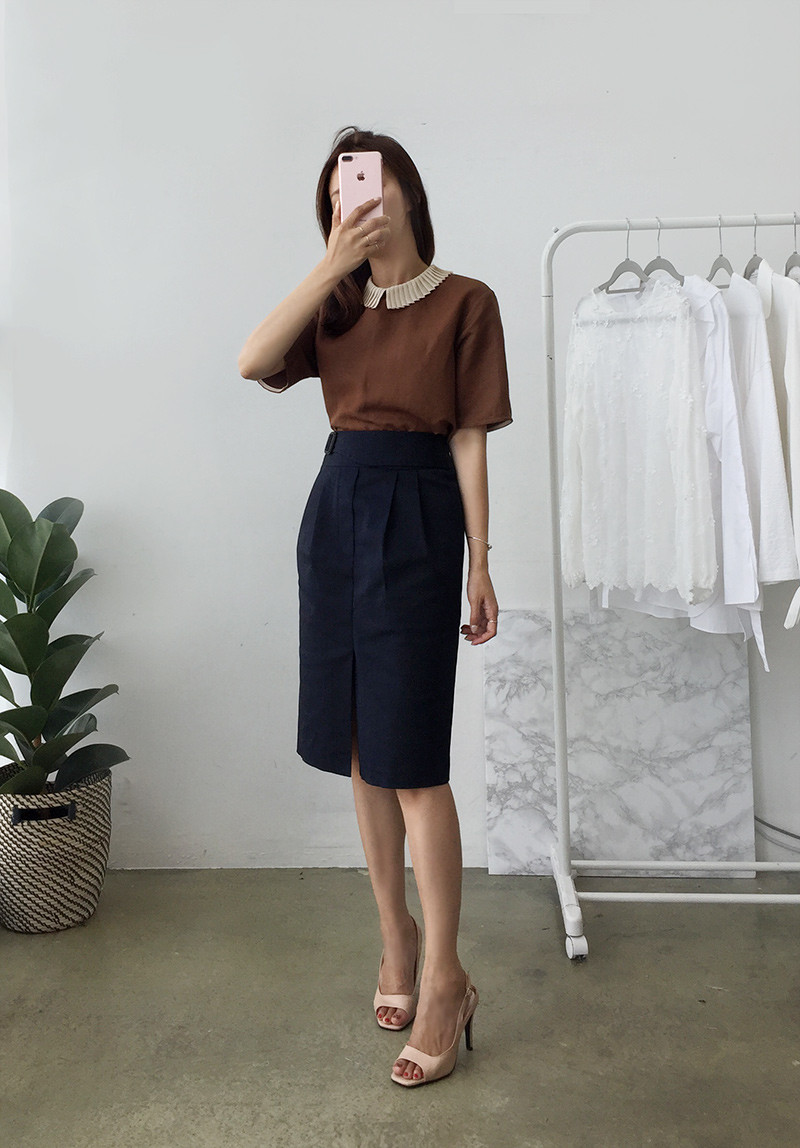 NEW FASHION LADY GIRL Blouse Color Point Blouse