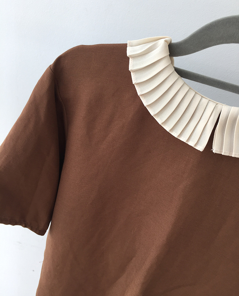 NEW FASHION LADY GIRL Blouse Color Point Blouse