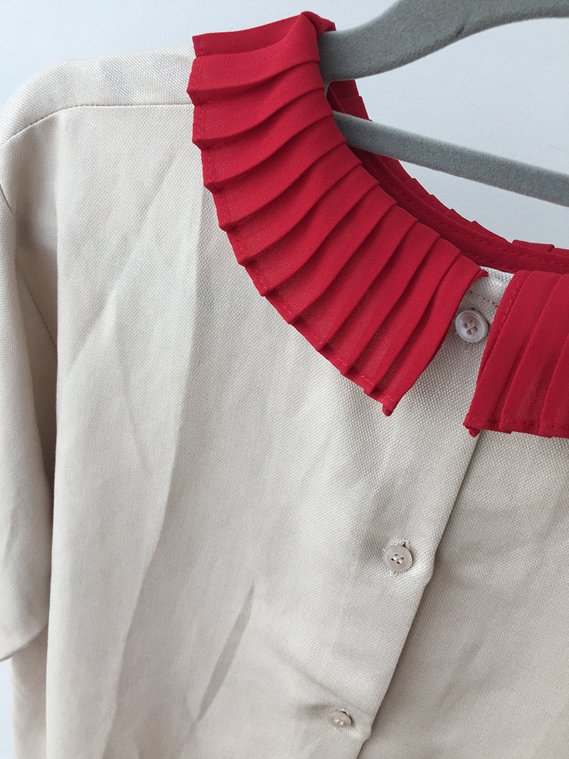 NEW FASHION LADY GIRL Blouse Color Point Blouse