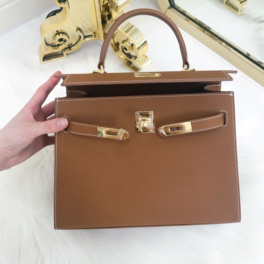 New Women's Bags The Laurent Camel Rust Efsun L