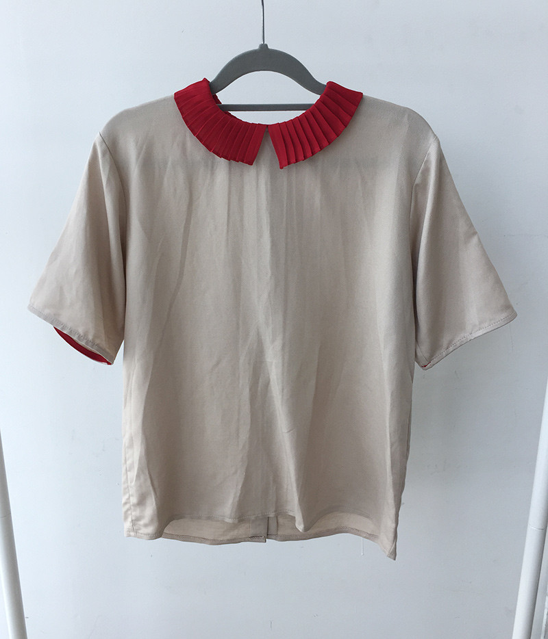 NEW FASHION LADY GIRL Blouse Color Point Blouse