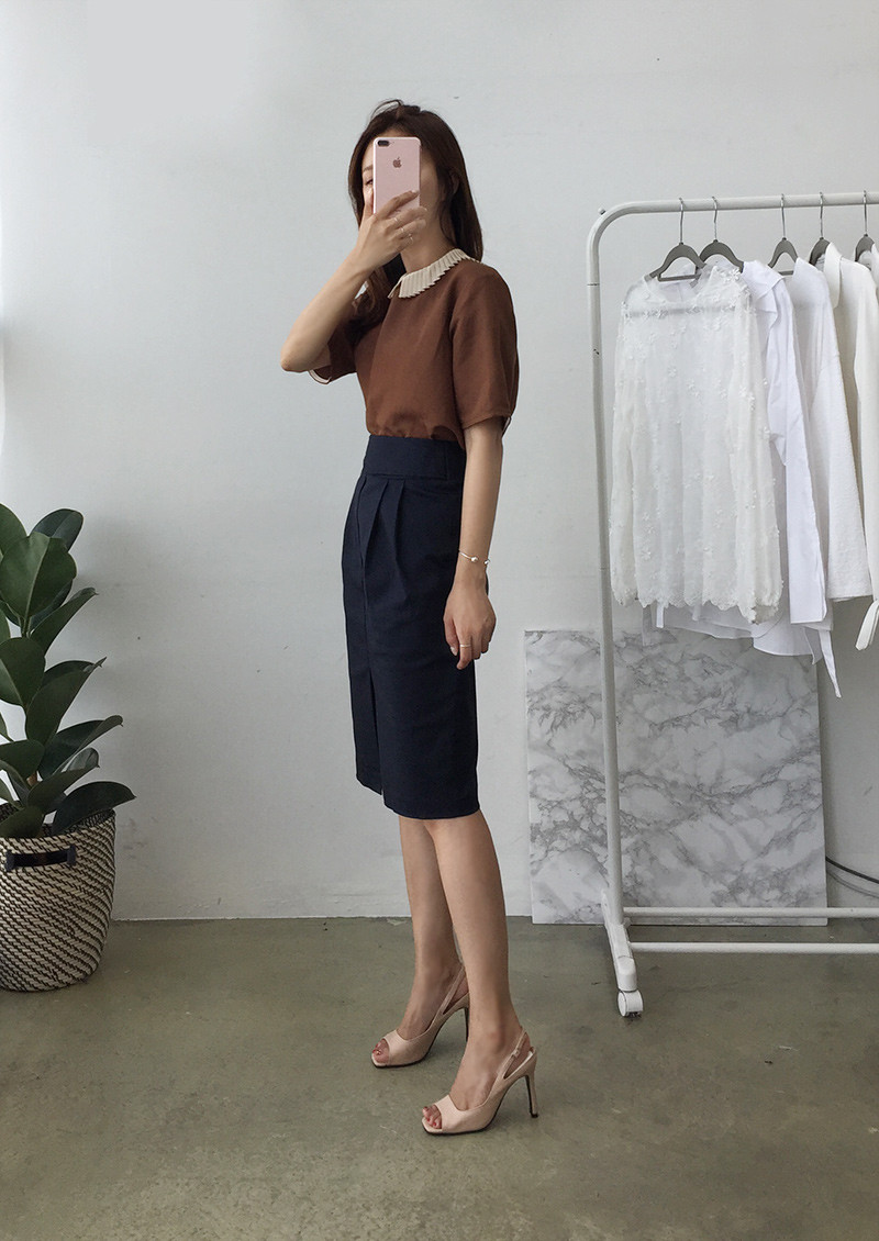 NEW FASHION LADY GIRL Blouse Color Point Blouse