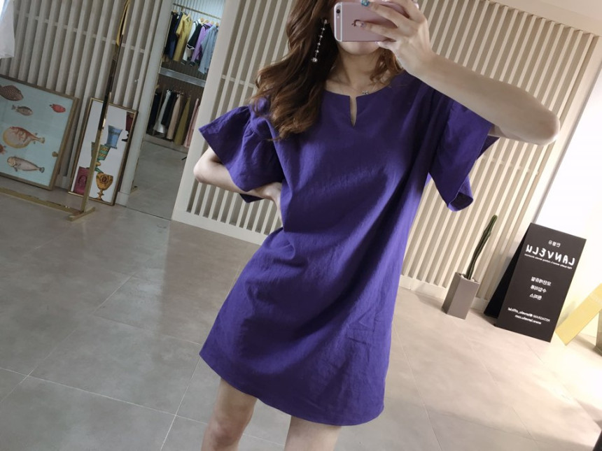 NEW FASHION LADY GIRL DRESS Summer China Neck Shou
