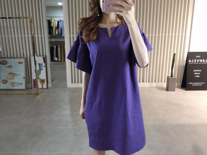 NEW FASHION LADY GIRL DRESS Summer China Neck Shou