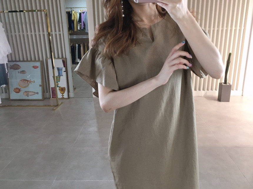 NEW FASHION LADY GIRL DRESS Summer China Neck Shou