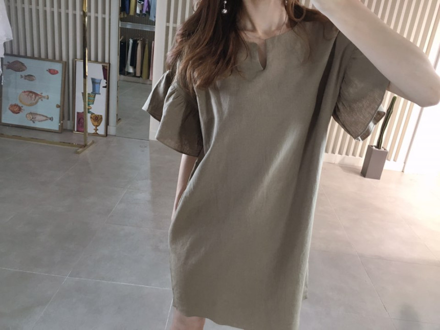 NEW FASHION LADY GIRL DRESS Summer China Neck Shou