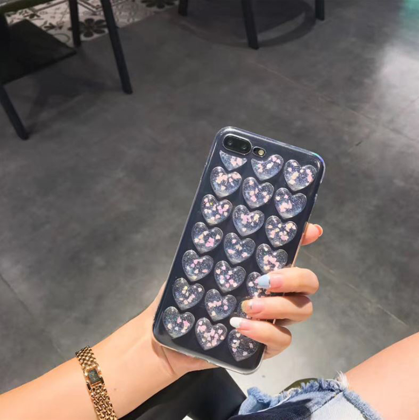 <b><p>Galaxy Note Aqua Embo Heart Glitr Case s8</p></b><b><p>ギャラクシーノート8アクアエンボスハートグリッターケースs8、iPhone 8特異携帯電話</p></b><br /><br /><p align='center'>