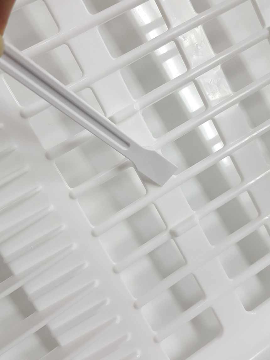 Scrubber Dish Washing japan Wire Mesh Brush 2Pset