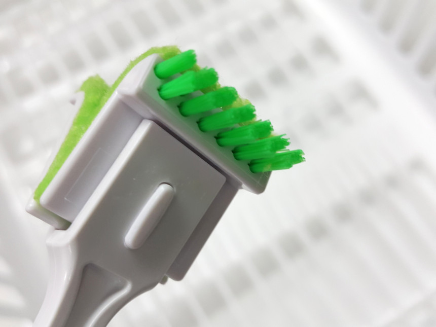 Scrubber Dish Washing japan Wire Mesh Brush 2Pset