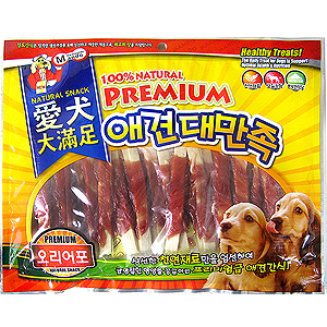 만도 애견대만족 오리어포 육포 400g - 상품 이미지