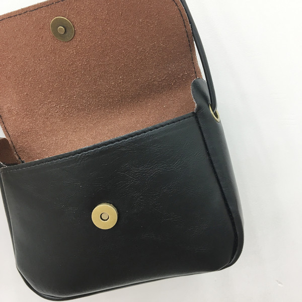 New Women Casual Travel Mini Cross Back Leather Ba