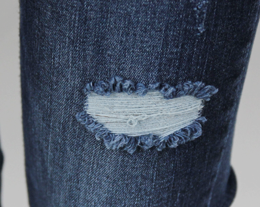 Women Jeans Pants 9 Piece Half Slim Boots Cut Jean