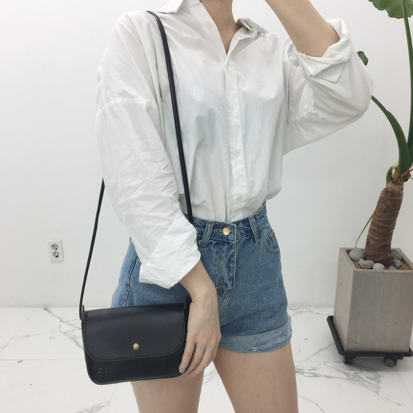 New Women Casual Travel Mini Cross Back Leather Ba