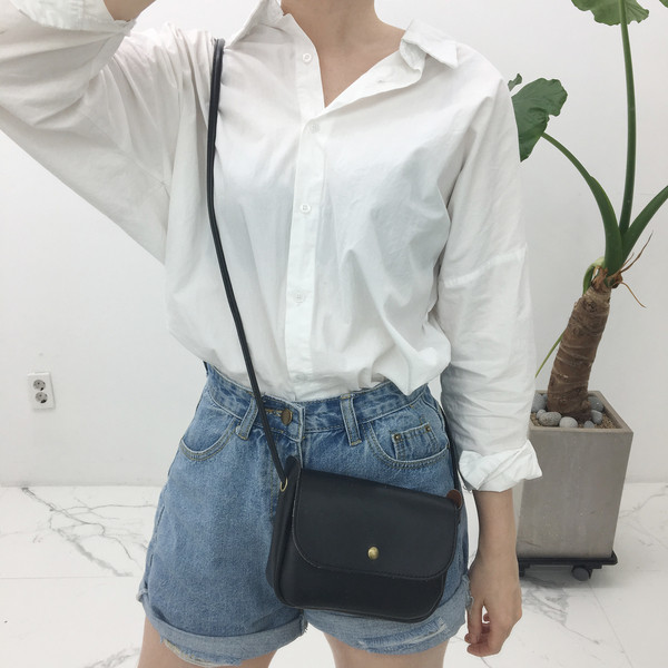 New Women Casual Travel Mini Cross Back Leather Ba