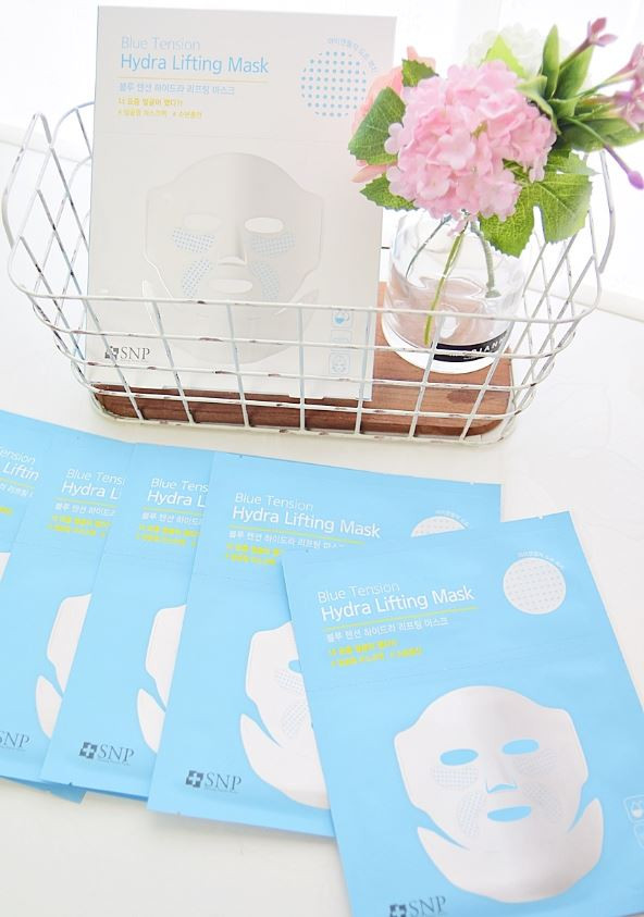 NEW SKIN MASQUE SNP Facial Pim Tension Mask Pack 5
