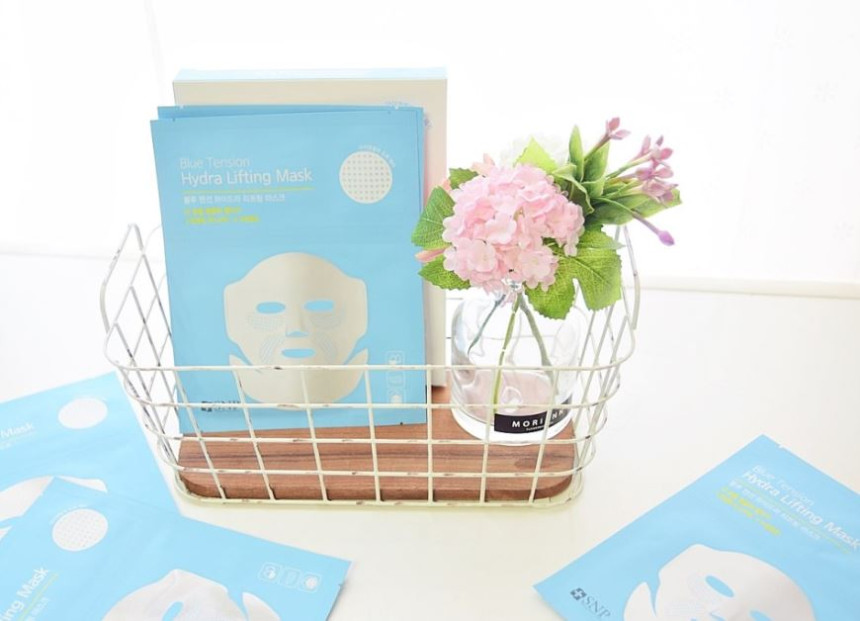 NEW SKIN MASQUE SNP Facial Pim Tension Mask Pack 5