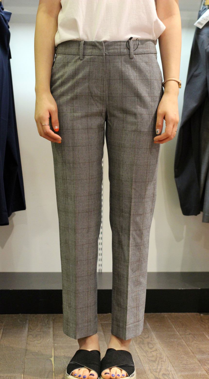 New Men's Pants Giordano Women Slim Slacks Back