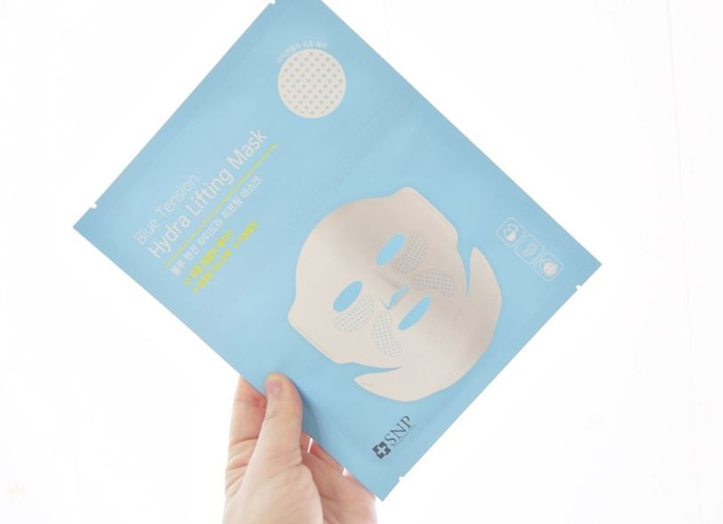 NEW SKIN MASQUE SNP Facial Pim Tension Mask Pack 5
