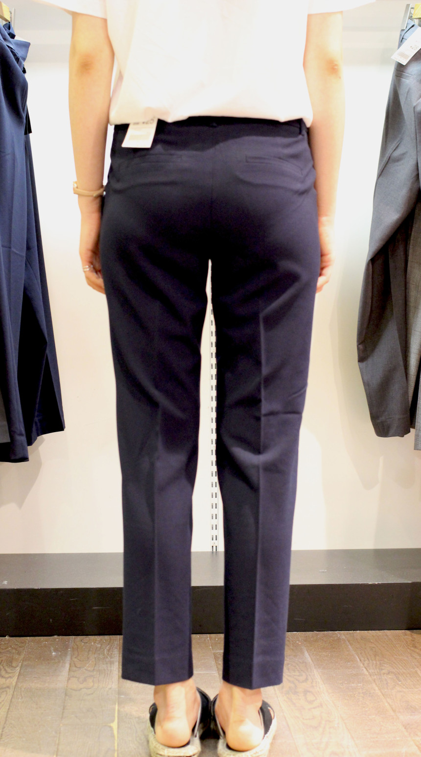 New Men's Pants Giordano Women Slim Slacks Back