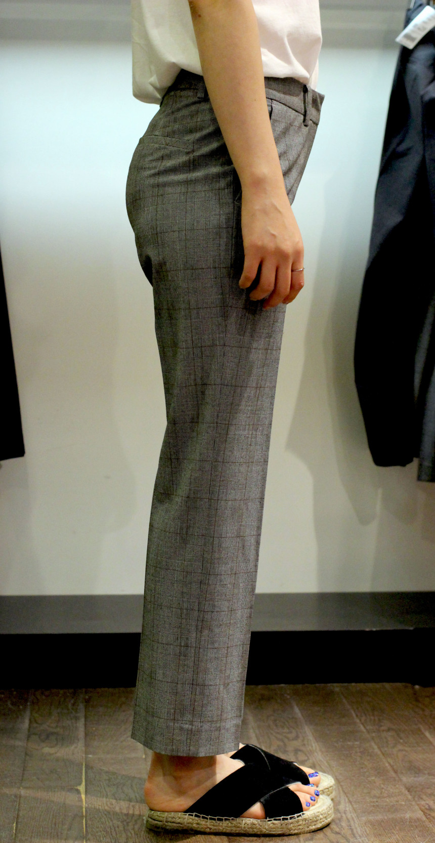 New Men's Pants Giordano Women Slim Slacks Back