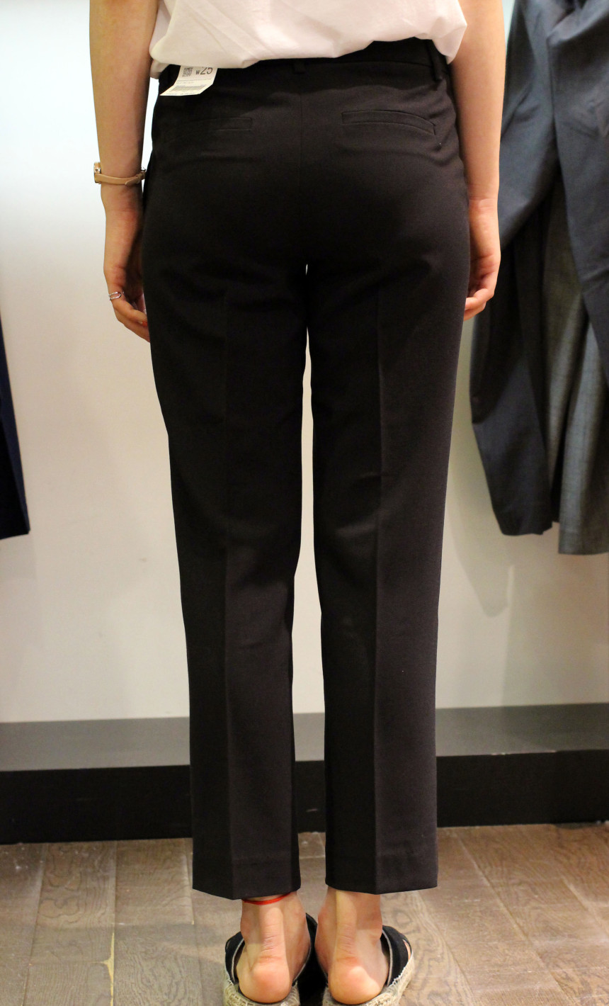 New Men's Pants Giordano Women Slim Slacks Back