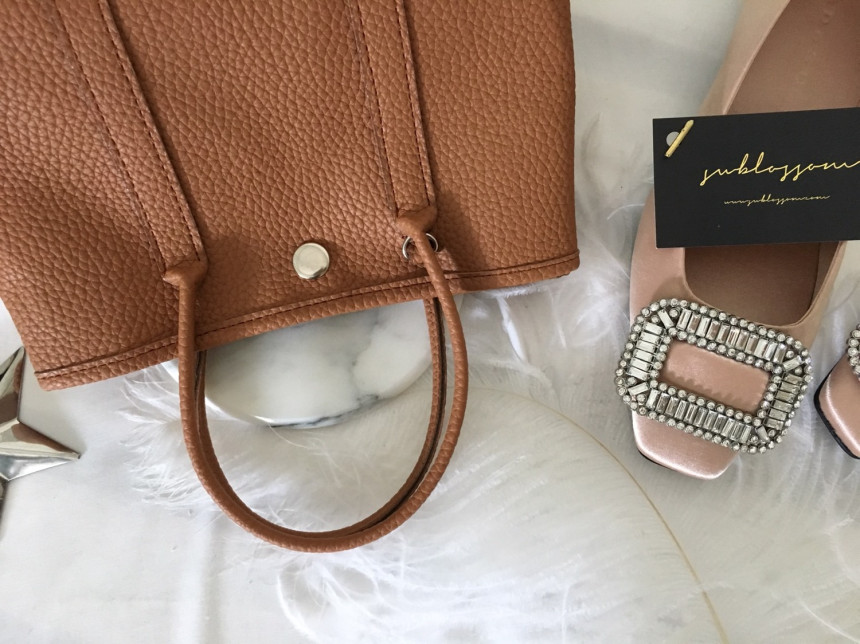 New Women's Bags Self-made Petit Open Garden Da