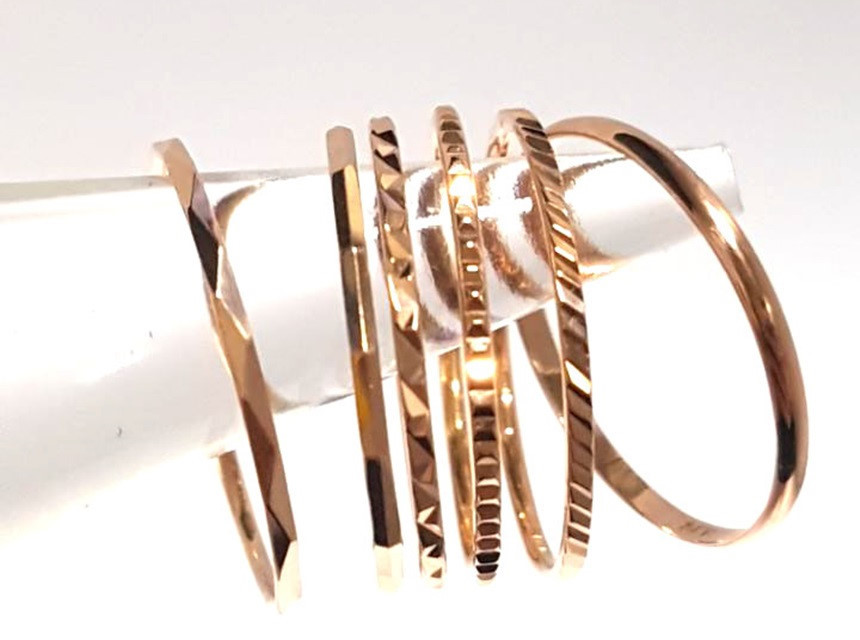 <b><p>14k Woman Layered Thad ring simple guide</p></b><b><p>14k 女性 重ね着 糸リング シンプル ガイド ガード ジュエリー ゴールデンシークレット</p></b><br /><br /><p align='center'>