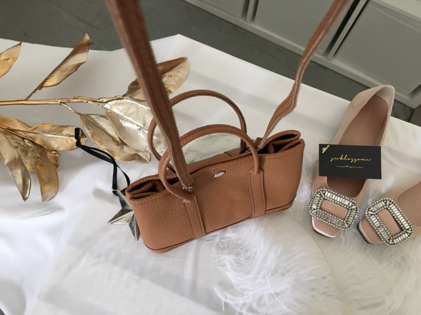 New Women's Bags Self-made Petit Open Garden Da