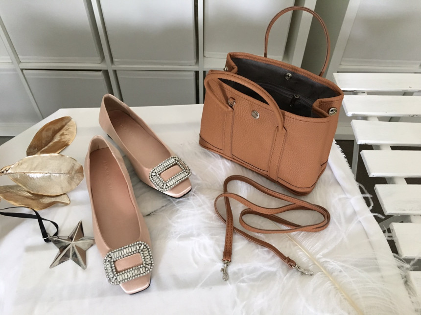 New Women's Bags Self-made Petit Open Garden Da